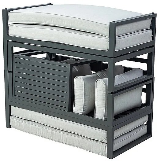 Zestaw narożny aluminiowy DENVER