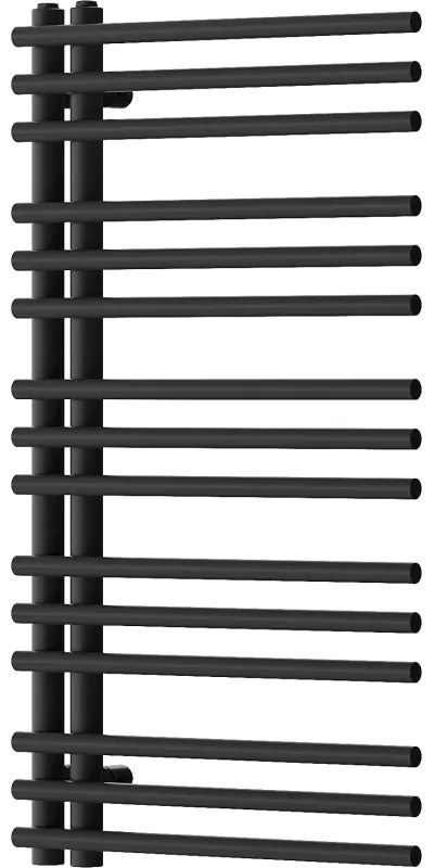 Mexen Neptun grzejnik łazienkowy dekoracyjny  900 x 500 mm, 369 W, czarny - W101-0900-500-00-70