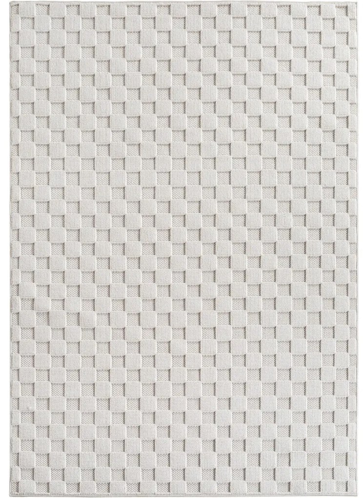 Dywan nowoczesny 3D Helix kremowy 60 cm x 110 cm