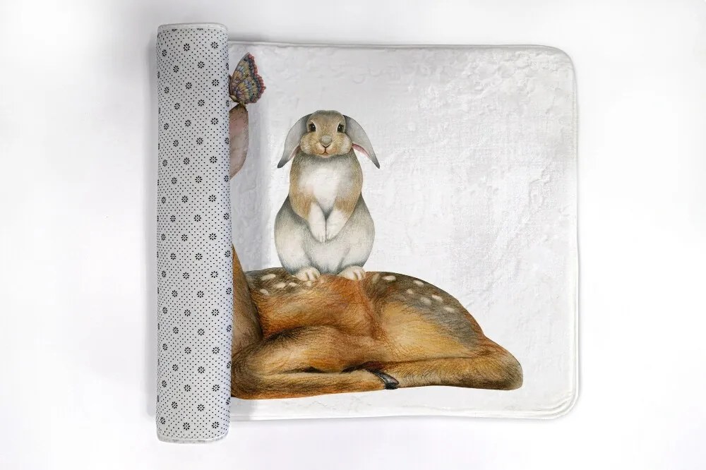 Dywanik pod prysznic Dywanik pod prysznic Leśne zwierzęta