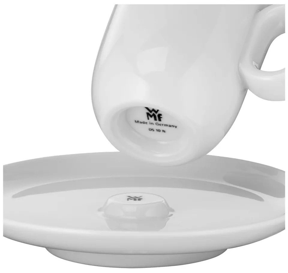 Białe porcelanowe filiżanki na espresso zestaw 2 szt. 60 ml Barista – WMF