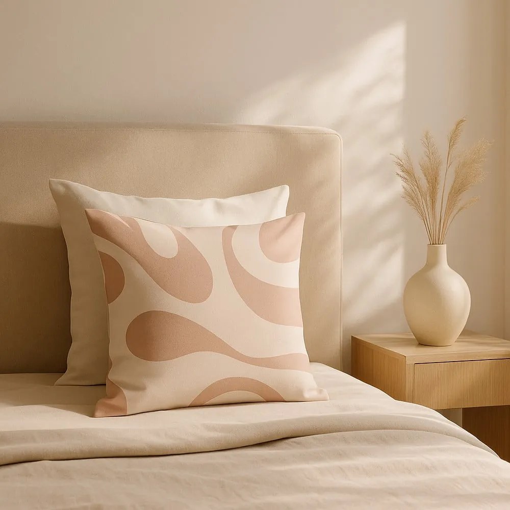 Poszewka na poduszkę 43x43 cm Strawberry Latte – Mila Home