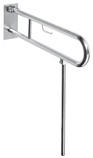 Uchwyt 10x80 cm nierdzewny/srebrny