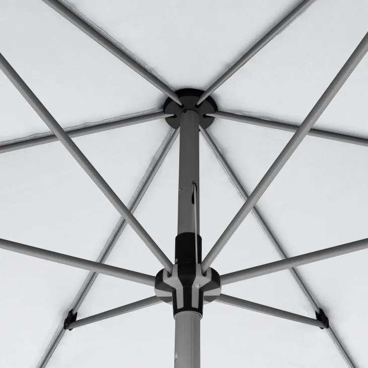 Knirps Automatic biały - Towar z drobną wadą (S273) nachylany parasol ogrodowy 290 cm