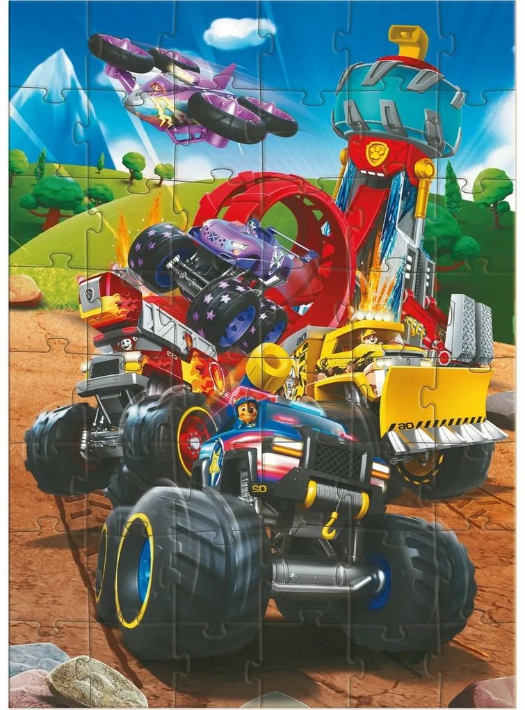 Dodo Puzzle Paw Patrol: Na pełnych obrotach, 48elementów