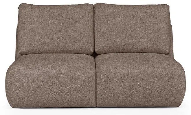Brązowa sofa z materiału bouclé 164 cm Mirel – Rodier