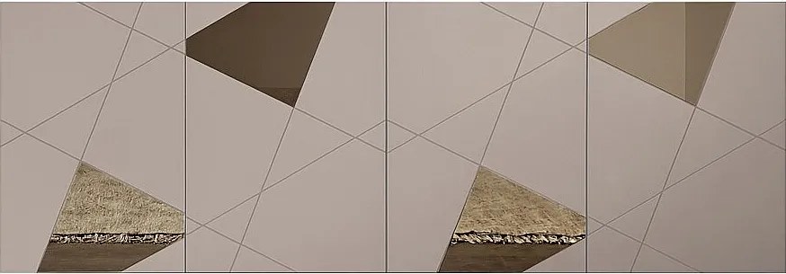 Kredens 4-drzwiowy  - Beżowy - CANTIANO