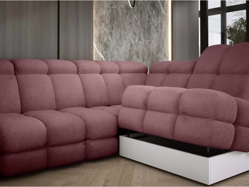 Narożnik TOLLO XL z elektryczną regulacją siedziska WERSAL