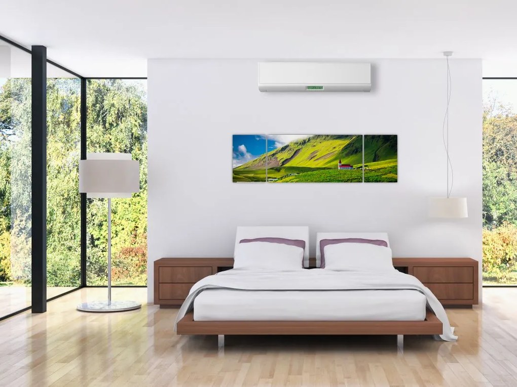 Obraz górskiego krajobrazu (170x50 cm)