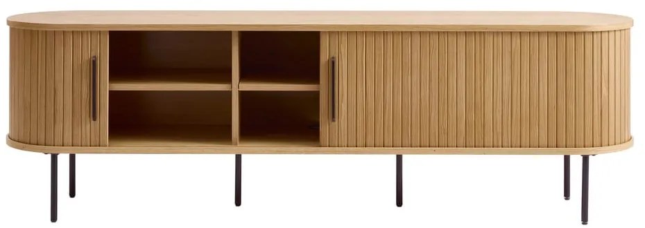 Szafka pod TV w dekorze dębu 56x180 cm Nola – Unique Furniture