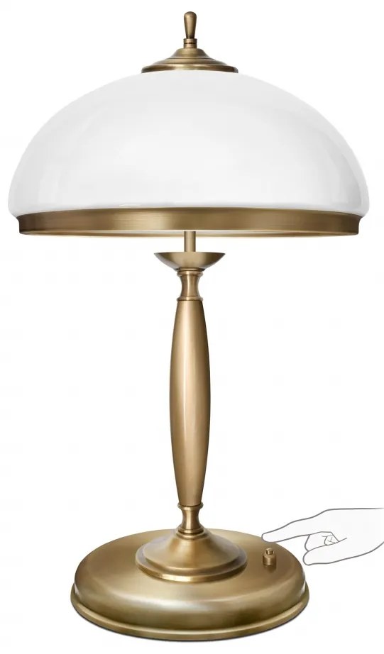 Lampa z mosiądzu na duże biurko CR-B2-P