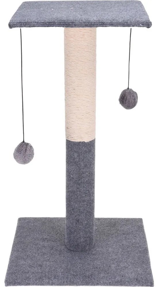 Drapak dla kota z pomponikami, 60 cm