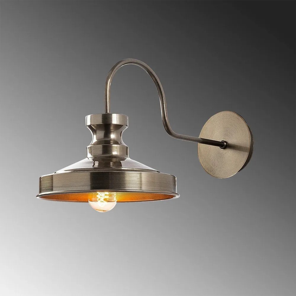 Kinkiet w kolorze mosiądzu ø 22 cm Kiruna – Opviq lights