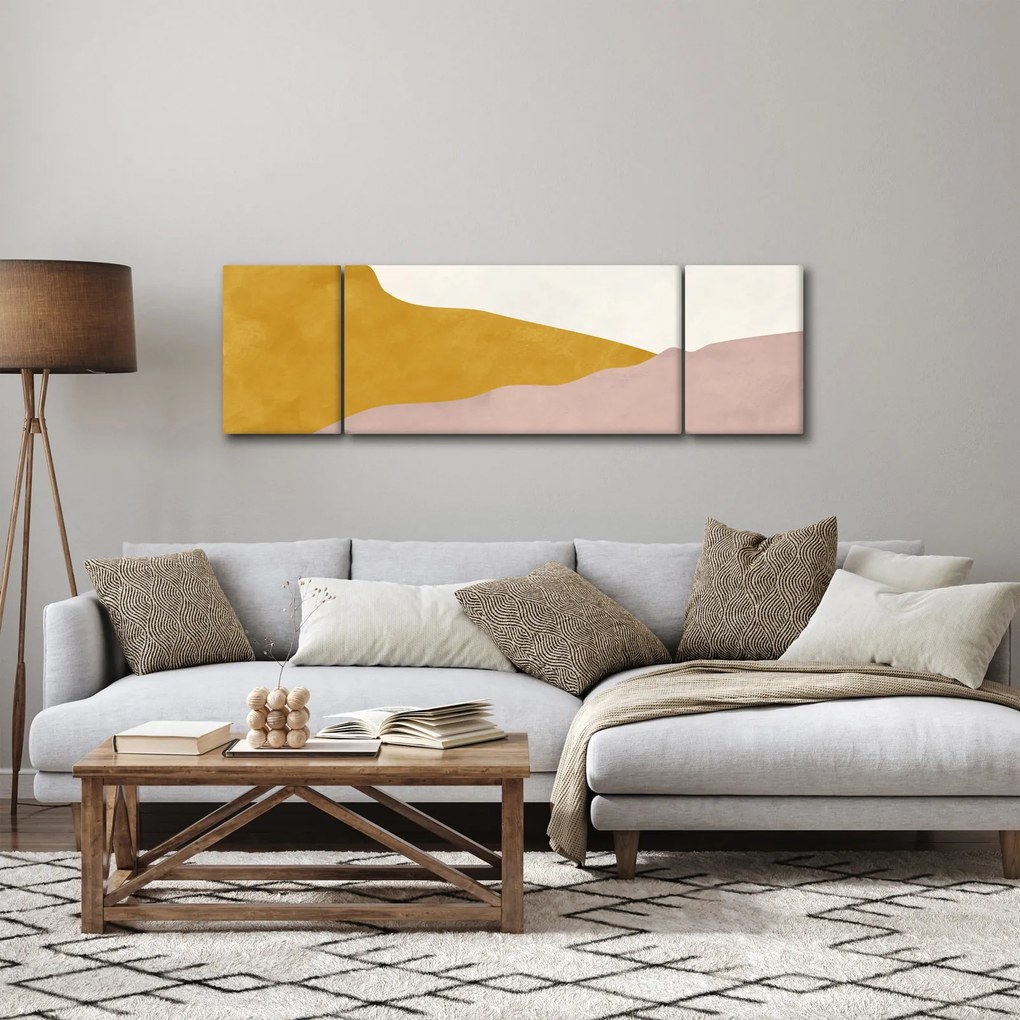 Obraz - Góry akwarelowe N⁰3 (170x50 cm)