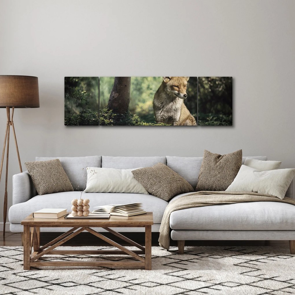 Obraz lisa (170x50 cm)