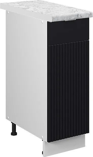 Szafka apteczna czarne paski 30x60x82 fame-line