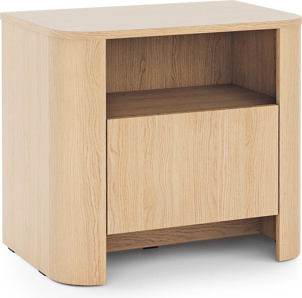 Szafka Nocna AVORIO 58 cm Stolik Nocny do Sypialni