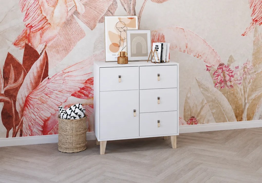Komoda FIGO 90 cm biały