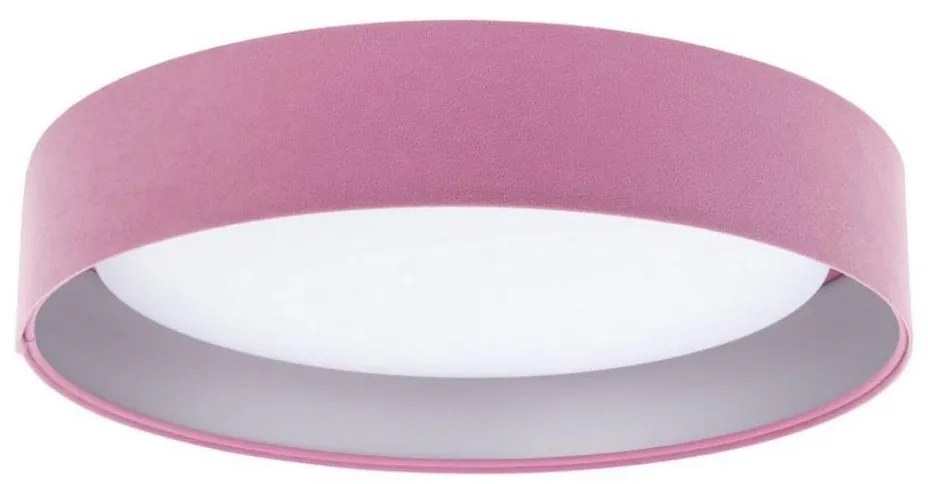 LED Lampa sufitowa GALAXY LED/24W/230V różowo-srebrna