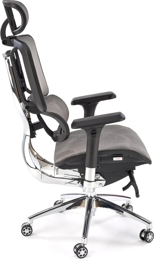 Ergonomiczny fotel biurowy Ethan Halmar, zgodny z normą BHP