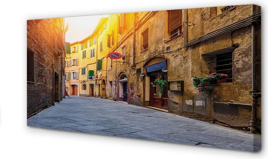 Obraz na płótnie Malownicza Włoska Uliczka