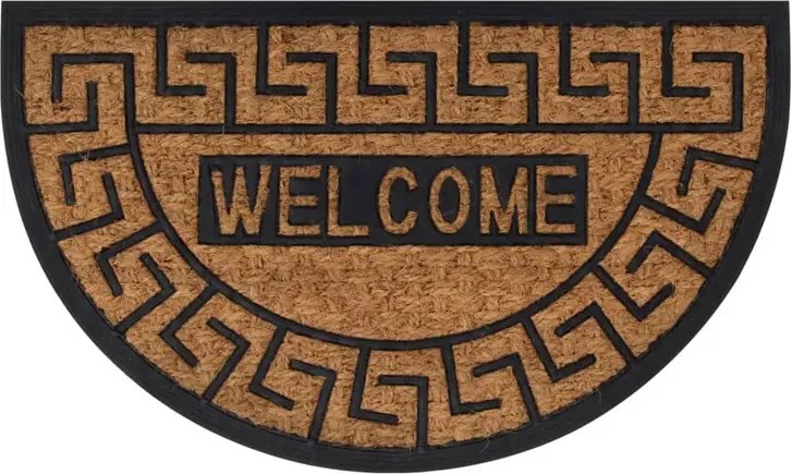 Półokrągła wycieraczka welcome z napisem B8-C33
