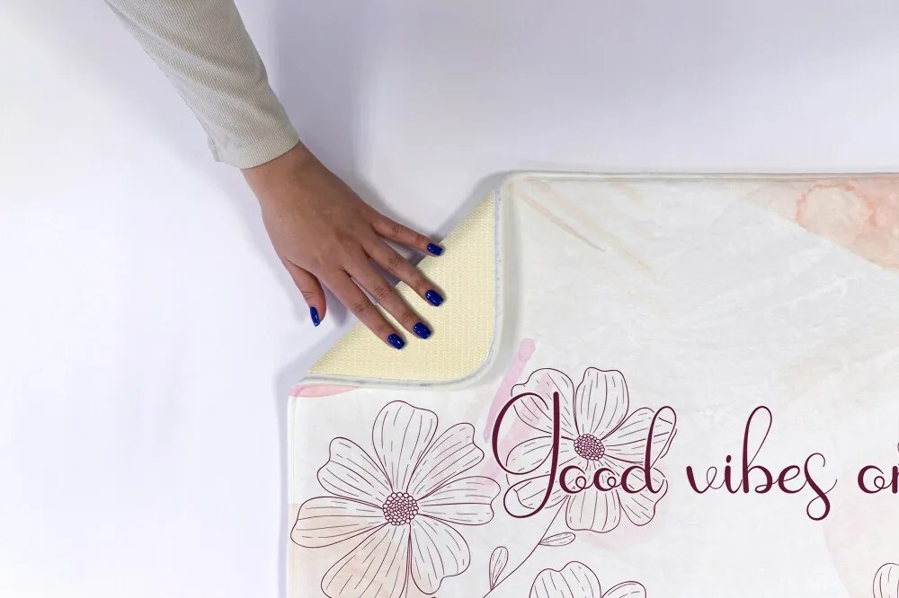 Dywanik do łazienki Dywanik do łazienki Kwiaty Rośliny