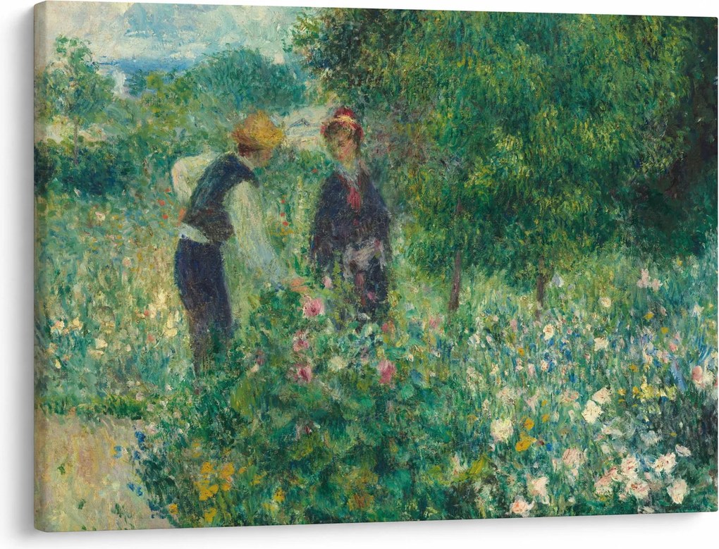 Obraz - Auguste Renoir, Picking Flowers, reprodukcje (70x50 cm)