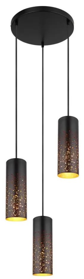 Globo 21005-3H - Żyrandol na lince CROCKY 3xE27/40W/230V