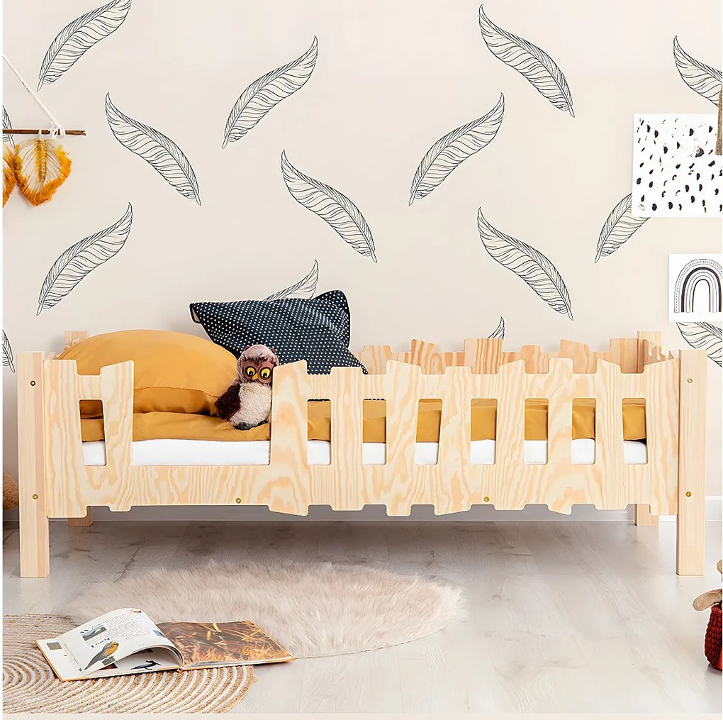 Łóżko dziecięce PIKKO B 90x200 sosna