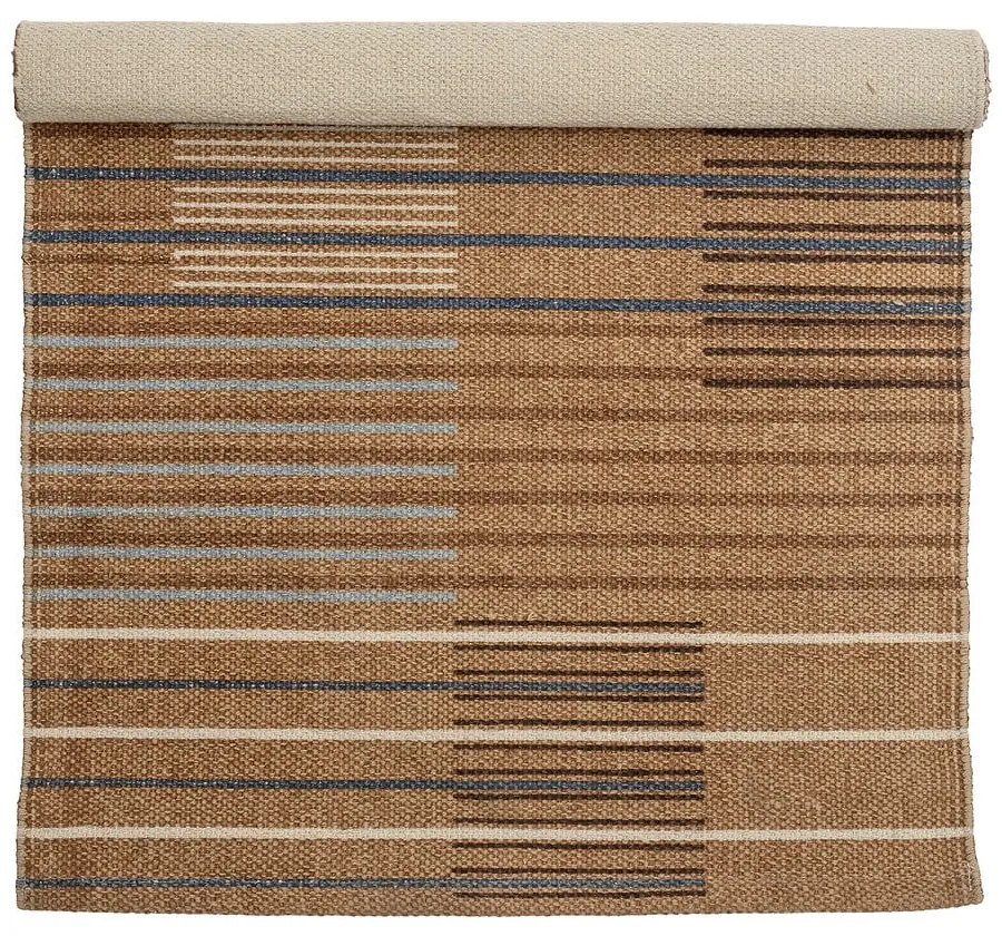 Brązowy dywan odpowiedni do prania 55x80 cm Boon – Bloomingville