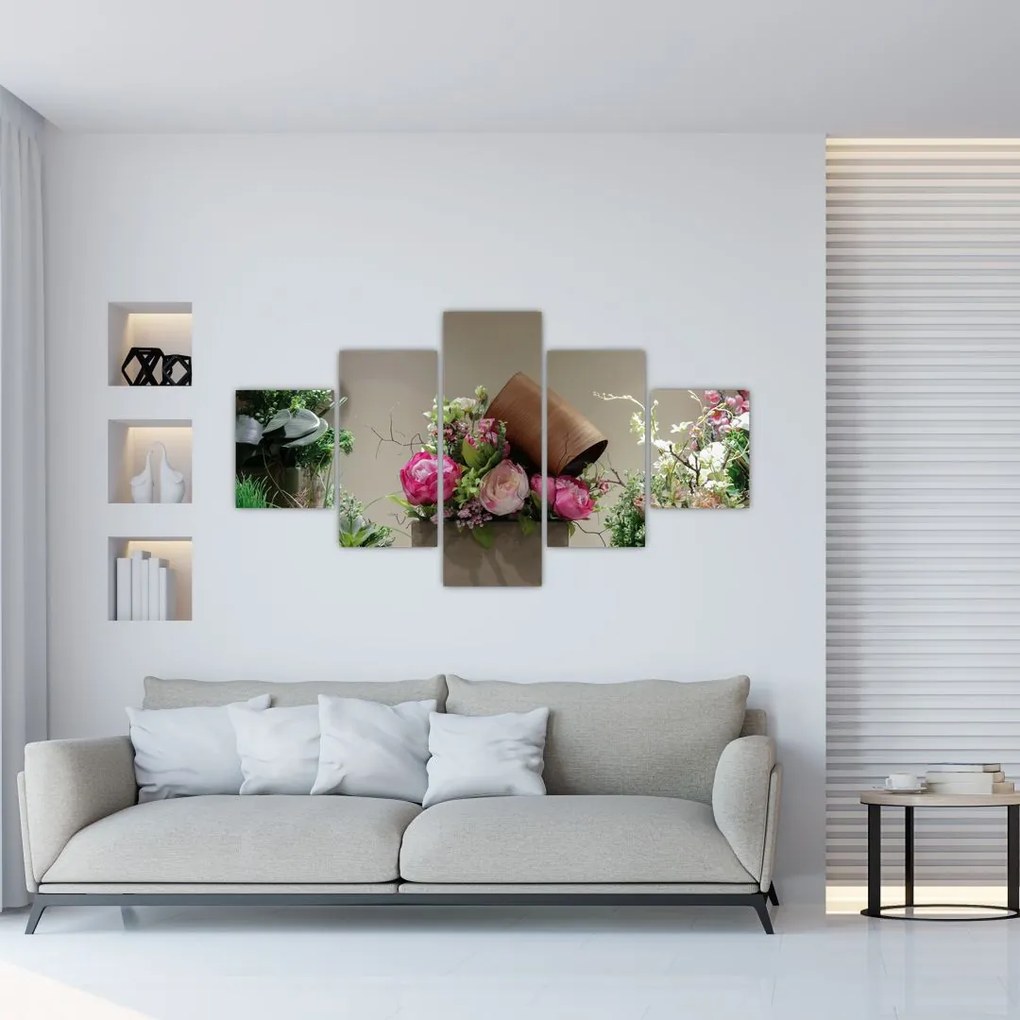 Obraz - Róża dla Ciebie (125x70 cm)