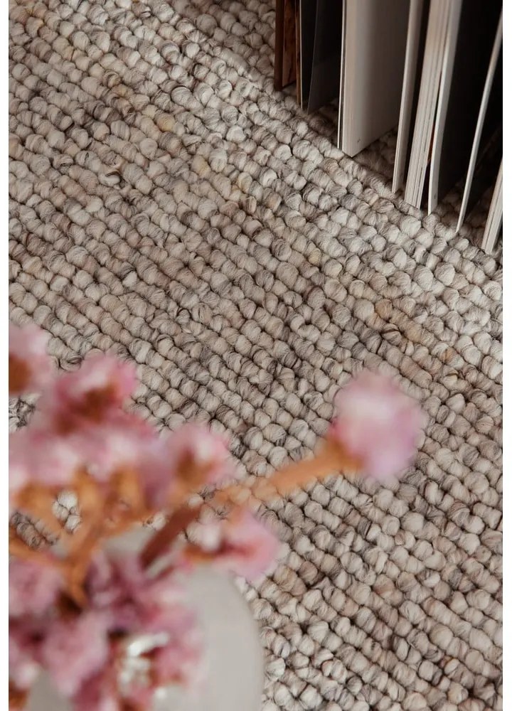Szarokremowy dywan odpowiedni do prania 200x290 cm Rocco Dark Cream – Elle Decoration