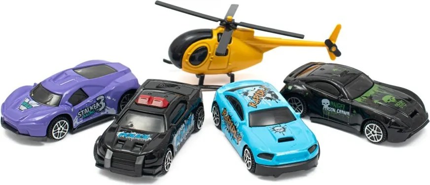 Baby Mix Garaż dla dzieci z helikopterem, 60 x 33 x 29 cm