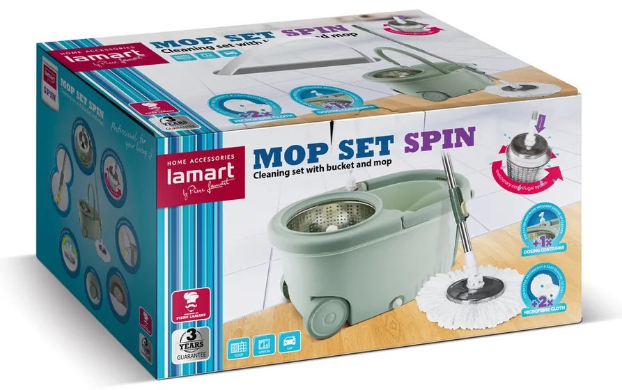 Lamart LT8053 Mop obrotowy Spin