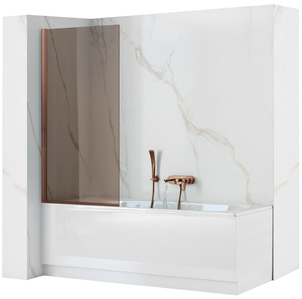 Parawan Rea Elegant Miedź Szczotkowana 80 Nawannowy