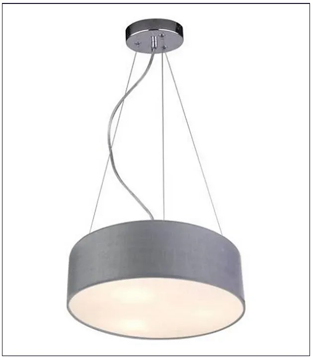 Szara lampa wisząca - V004 N0-R01