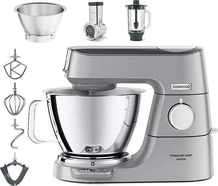 Robot kuchenny Kenwood Titanium Chef Baker KVC85.314SI 1200 W Srebrny