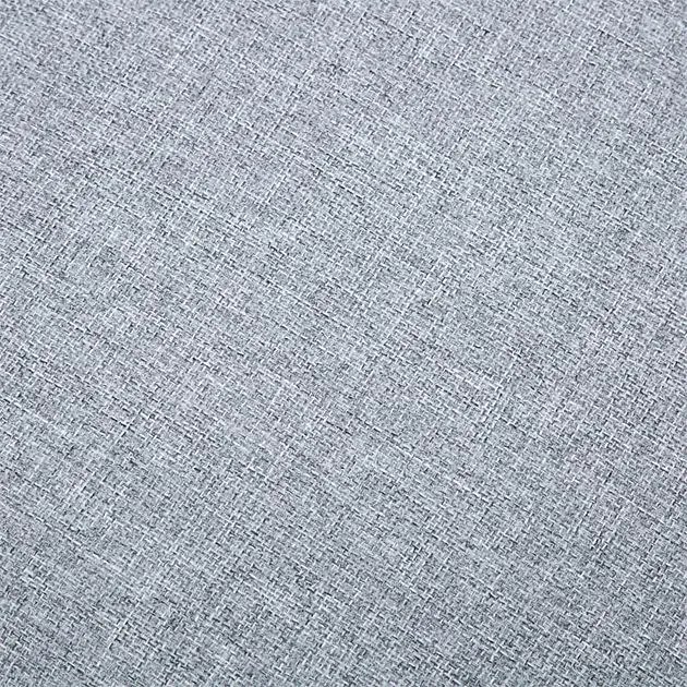 Tapicerowana pikowana sofa Kova 2L - jasny szary