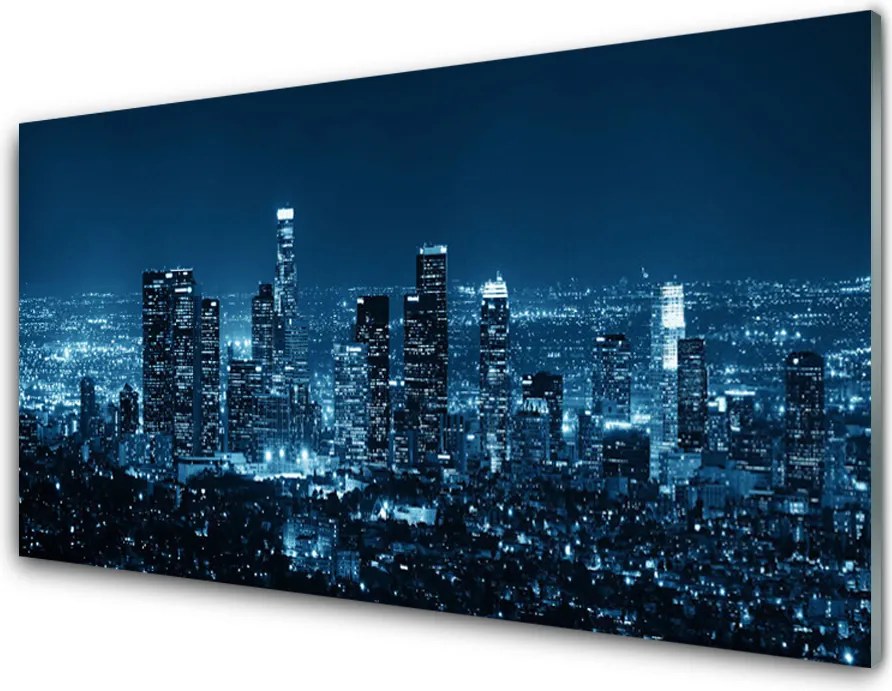 Szkło do Kuchni na Ścianę Rytm Miejskich Ulic