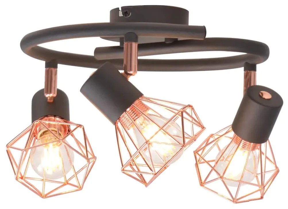 Okrągła lampa sufitowa w stylu loftowym - EX29 G9-C14