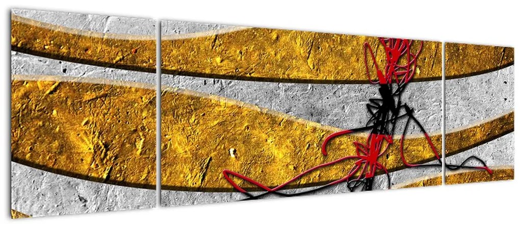 Abstrakcyjny obraz (170x50 cm)