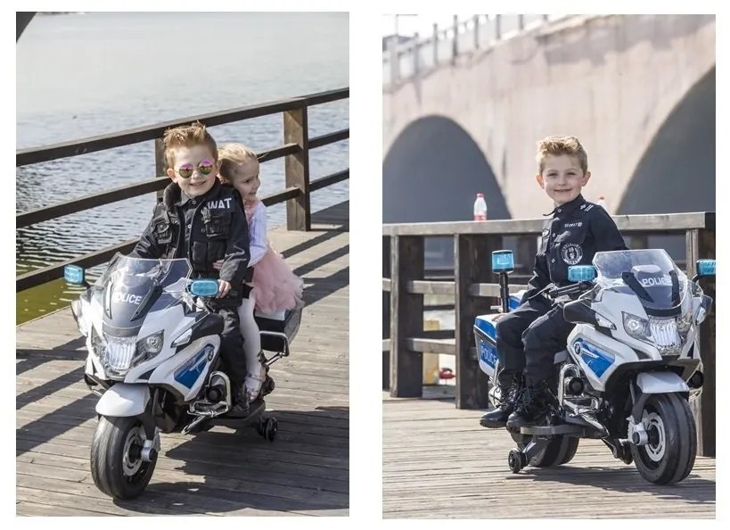 Motor na akumulator bmw r1200 policja biały