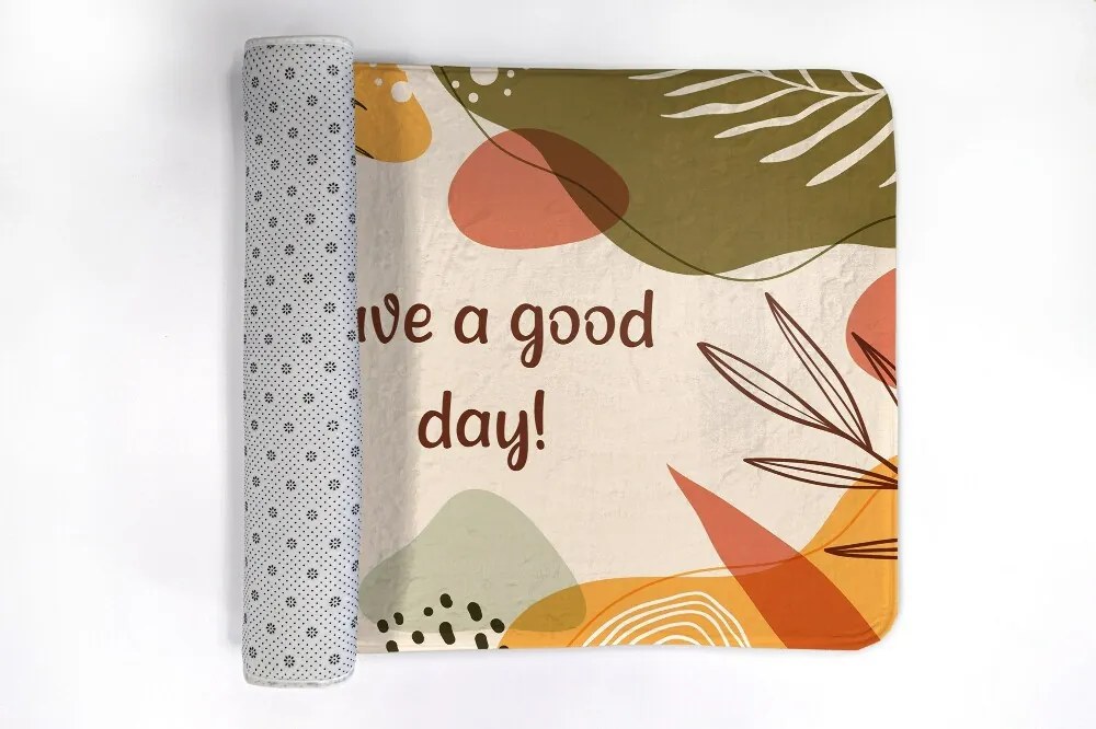 Dywanik pod prysznic Dywanik pod prysznic Geometryczny Roślinny