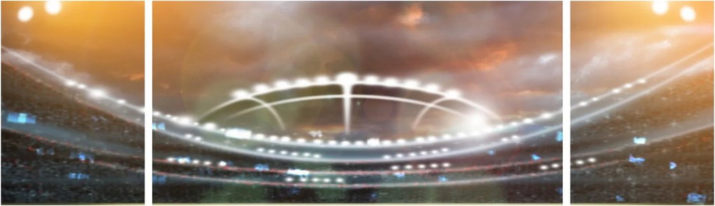 Obraz - Stadion (170x50 cm)