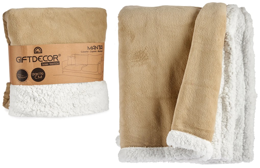 Koc dwustronny, 130 x 170 cm