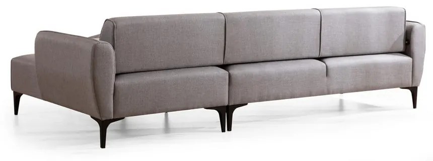 Jasnoszara sofa narożna Belissimo, narożnik prawy – Balcab Home