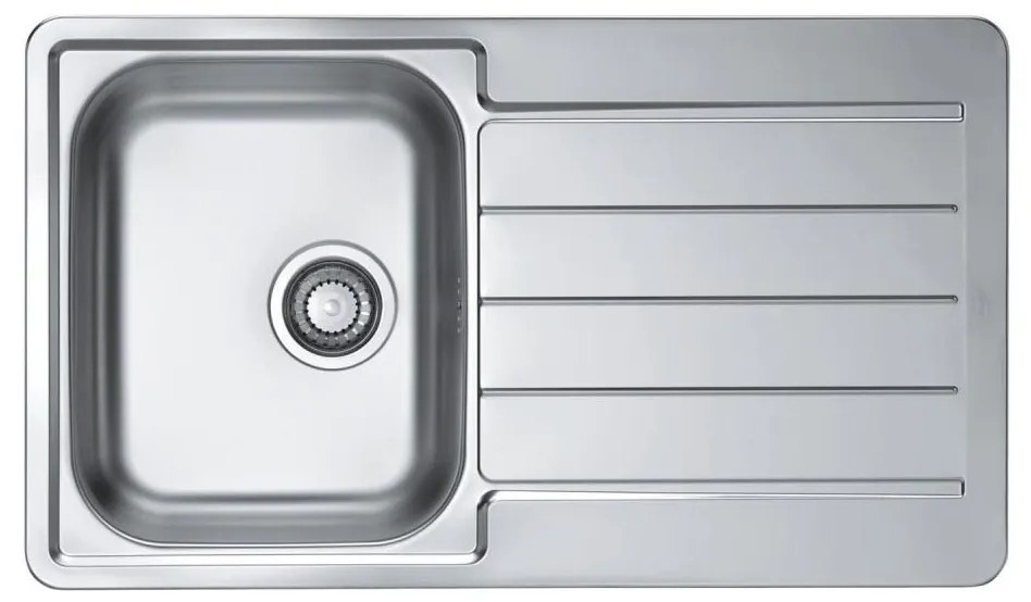 ALVEUS 1065560 - Zlew kuchenny LINE 86x50 cm matowy stal/satyna