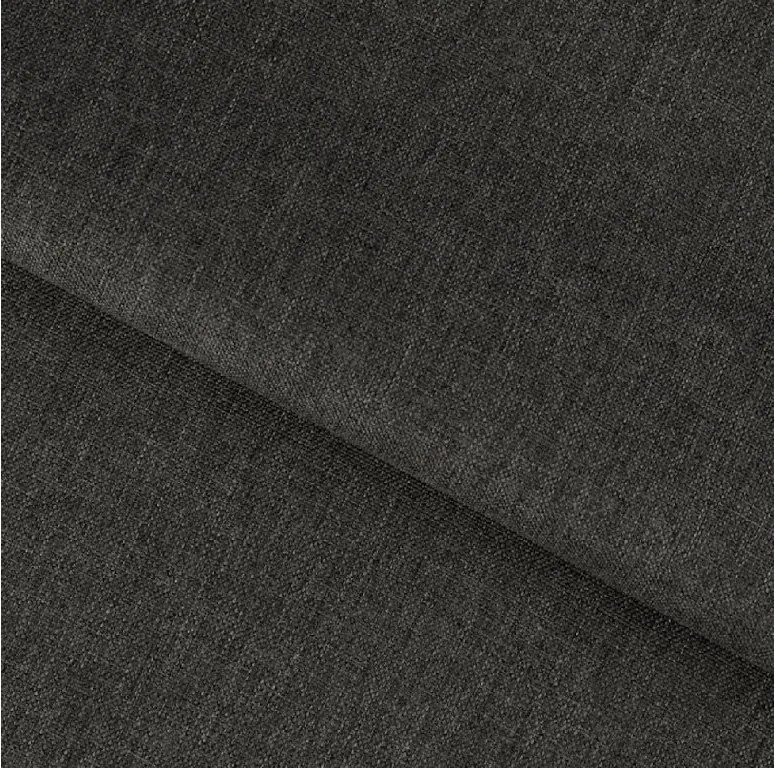 Rozkładana sofa narożna w kształcie U VALERIO 305x140 cm, ciemnoszara