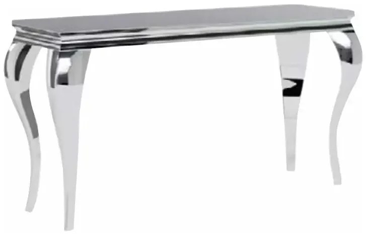 Konsola PRINCE C 120x40 czarna/chrom SIGNAL